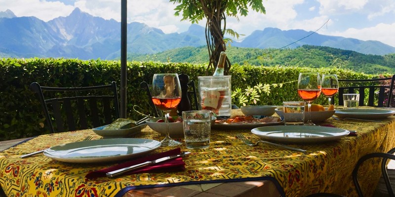 Tn Lunch Under Wisteria